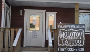 molotov and bricks tattoo shop whitehorse