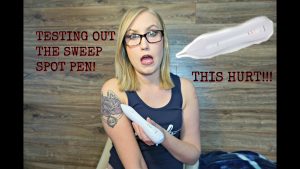 (TATTOO REMOVAL?)TESTING OUT THE SWEEP SPOT PEN..REMOVES TATTOOS, FRECKLES & MOLES AT HOME!